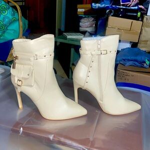 $40 - SPIKED HIGH HEEL BOOT - Size 10.5
